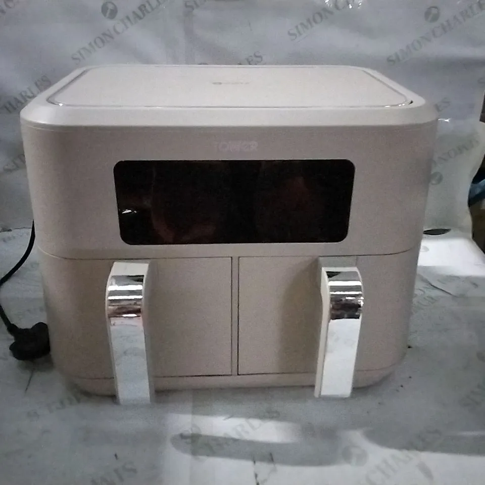 BOXED TOWER LATTE 8.5 LITRE DUAL AIR FRYER