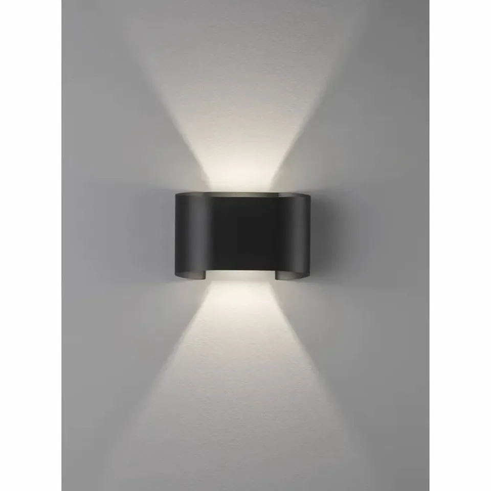PALMYRA 2 LIGHT LED UP AND DOWNLIGHT FIXTURE 