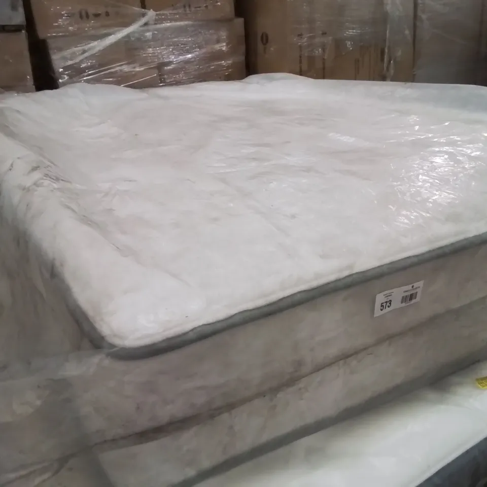 QUALITY BAGGED NOVILLA 27CM ORTHO MEMORY FOAM POCKET SPRUNG 135CM DOUBLE MATTRESS