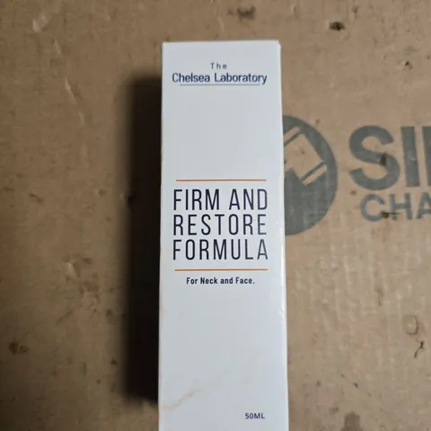 CHELSEA LABORATORY FIRM AND RESTORE FORMULA – FOR NECK AND FACE, 50ML