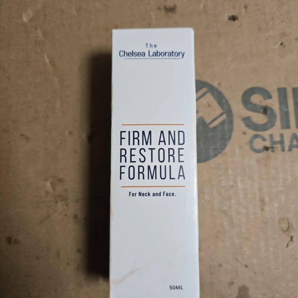 CHELSEA LABORATORY FIRM AND RESTORE FORMULA – FOR NECK AND FACE, 50ML