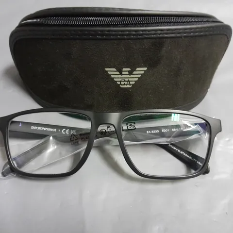 PAIR OF EMPORIO ARMANI GLASSES IN CASE