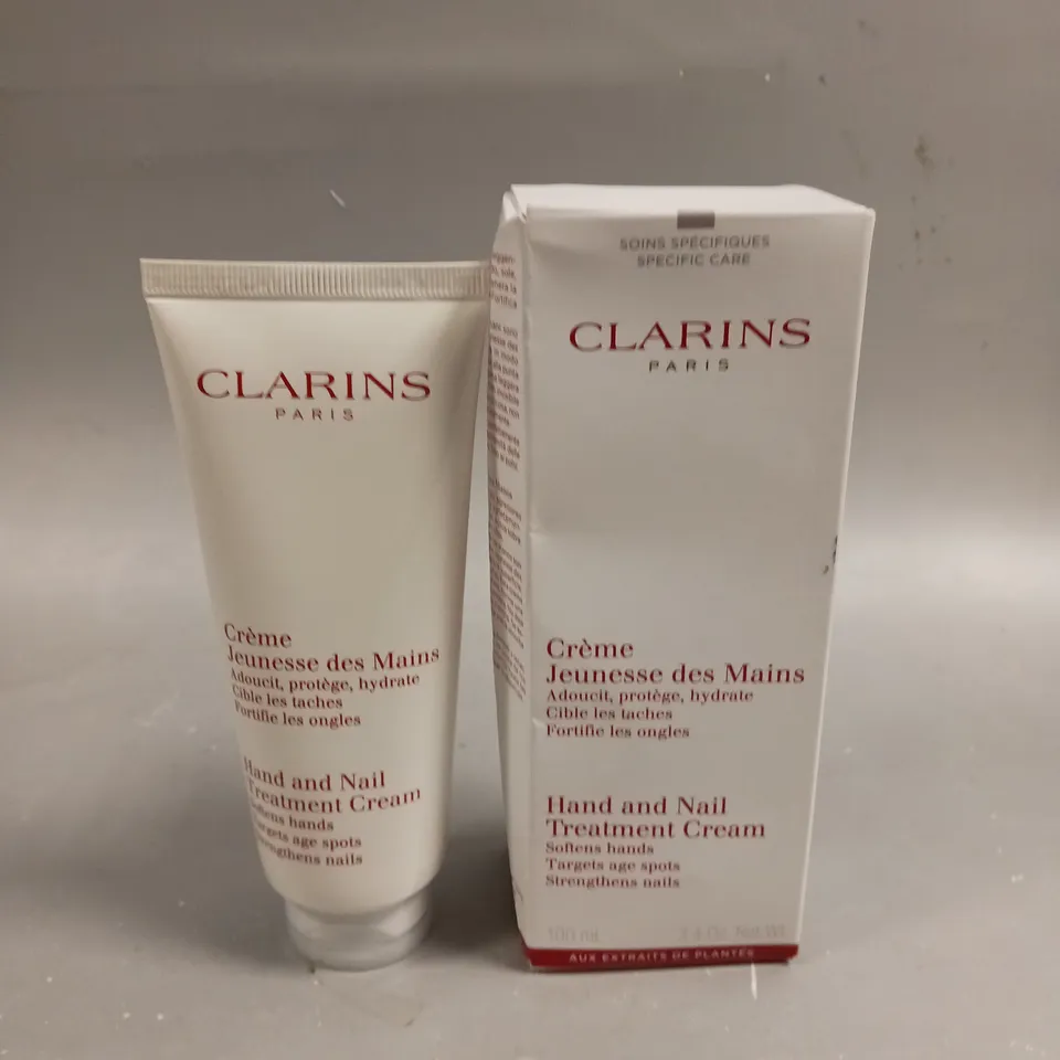 CLARINS HAND & NAIL TREATMENT CREAM - 100ML