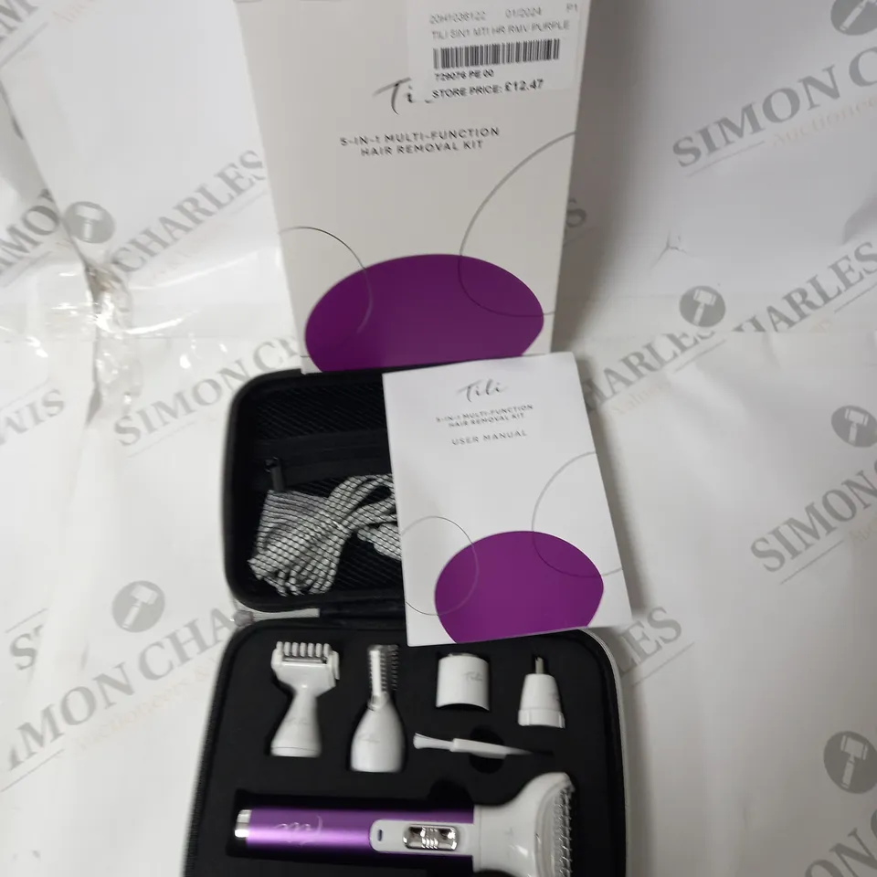 TILI 5-IN-1 MULTI-FUNCTION HAIR REMOVAL KIT