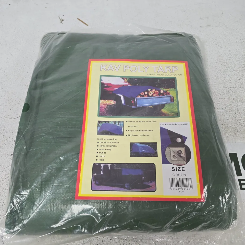 KAV POLY TARP – GREEN