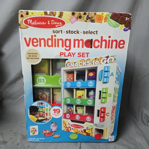 MELISSA & DOUG VENDING MACHINE PLAY SET