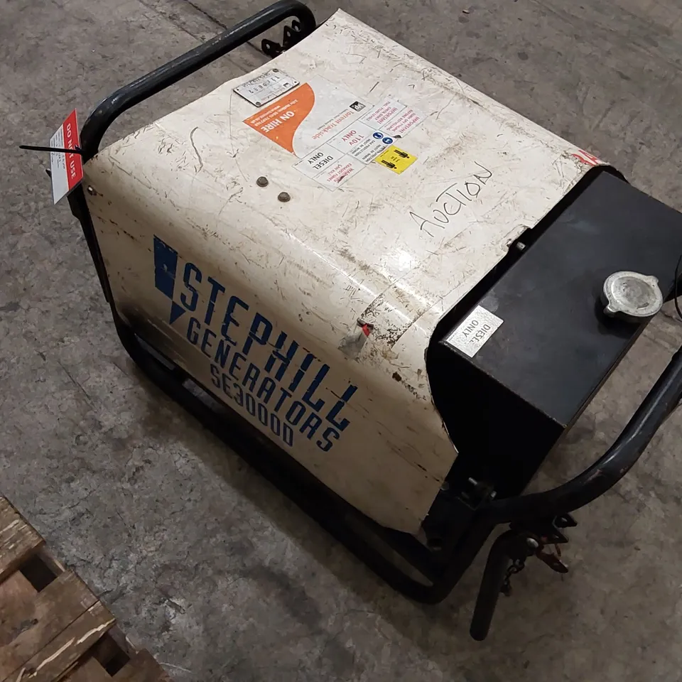 STEPHILL GENERATORS SE3000D 2.6KVA 110V SILENT DIESEL GENERATOR 
