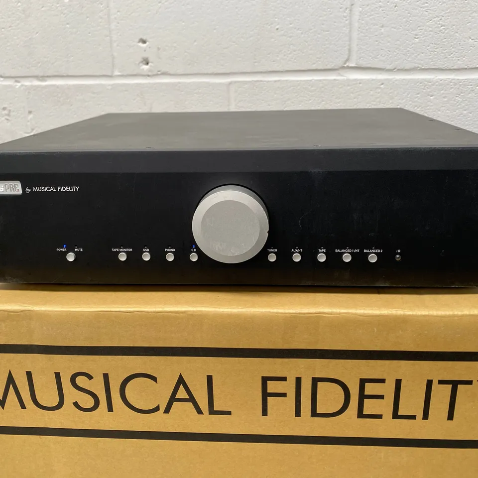 BOXED MUSICAL FIDELITY M6S DUAL MONO PREAMPLIFIER