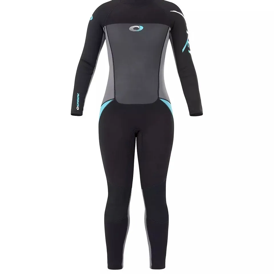 OSPREY ACTION SPORTS ORIGIN LADIES LONG LENGTH WETSUIT - BLACK/BLUE LT/36 INCH
