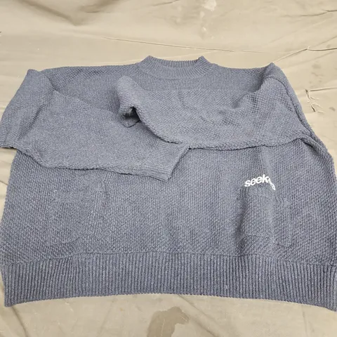 SISTER AND SEEKERS JEANIE POCKET KNIT SWEATER - SMALL