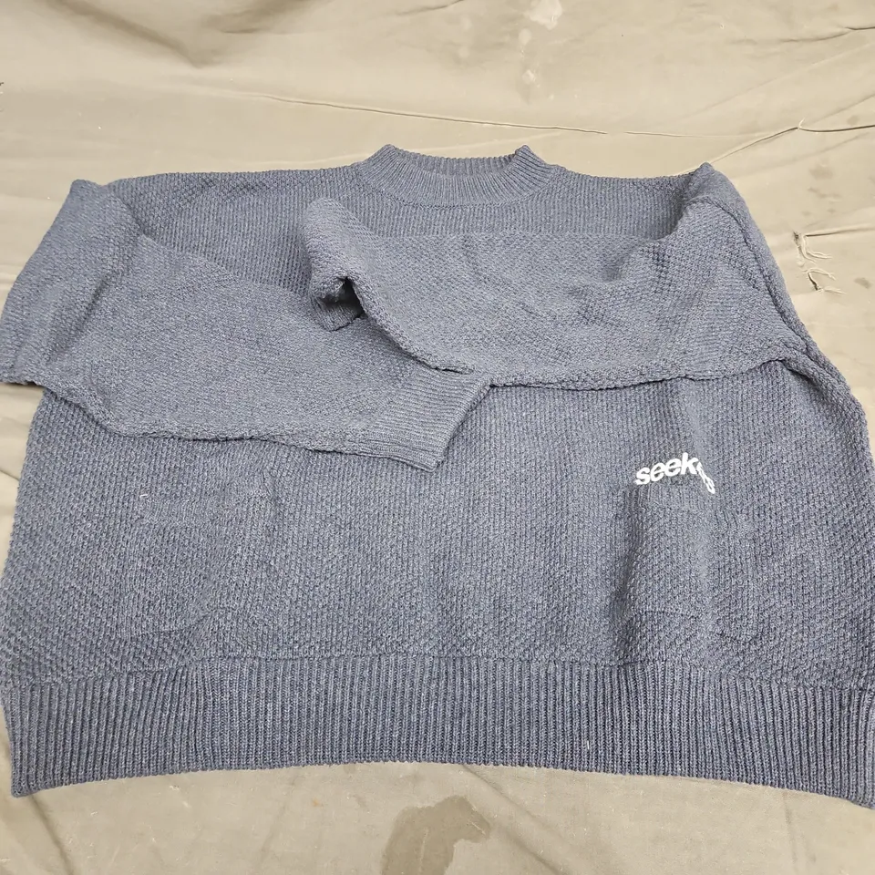 SISTER AND SEEKERS JEANIE POCKET KNIT SWEATER - SMALL