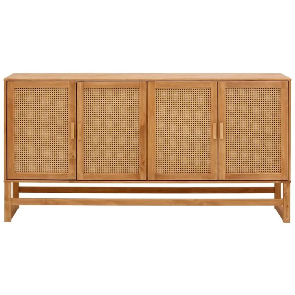 BOXED DIVINA 170CM WIDE PINE SOLID WOOD 