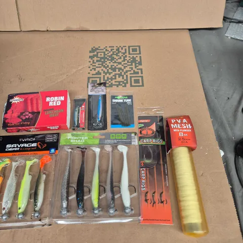 FISHING TACKLE ASSORTMENT – LURES, RIGS & ACCESSORIES