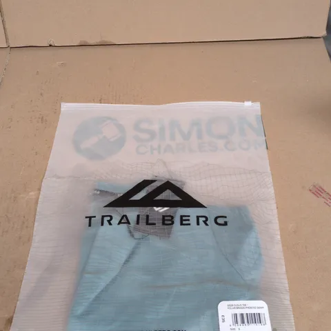 TRAILBERG SS26 CLOUD TEE – POLAR BREEZE / FROSTED DENIM, SIZE S