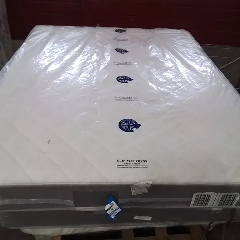 QUALITY BAGGED 150CM AIRSPRUNG MEMORY COMFORT KING SIZE MATTRESS