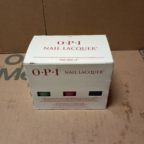 OPI NAIL LACQUER SIX-BOTTLE MINI SET - ASSORTED COLOURS