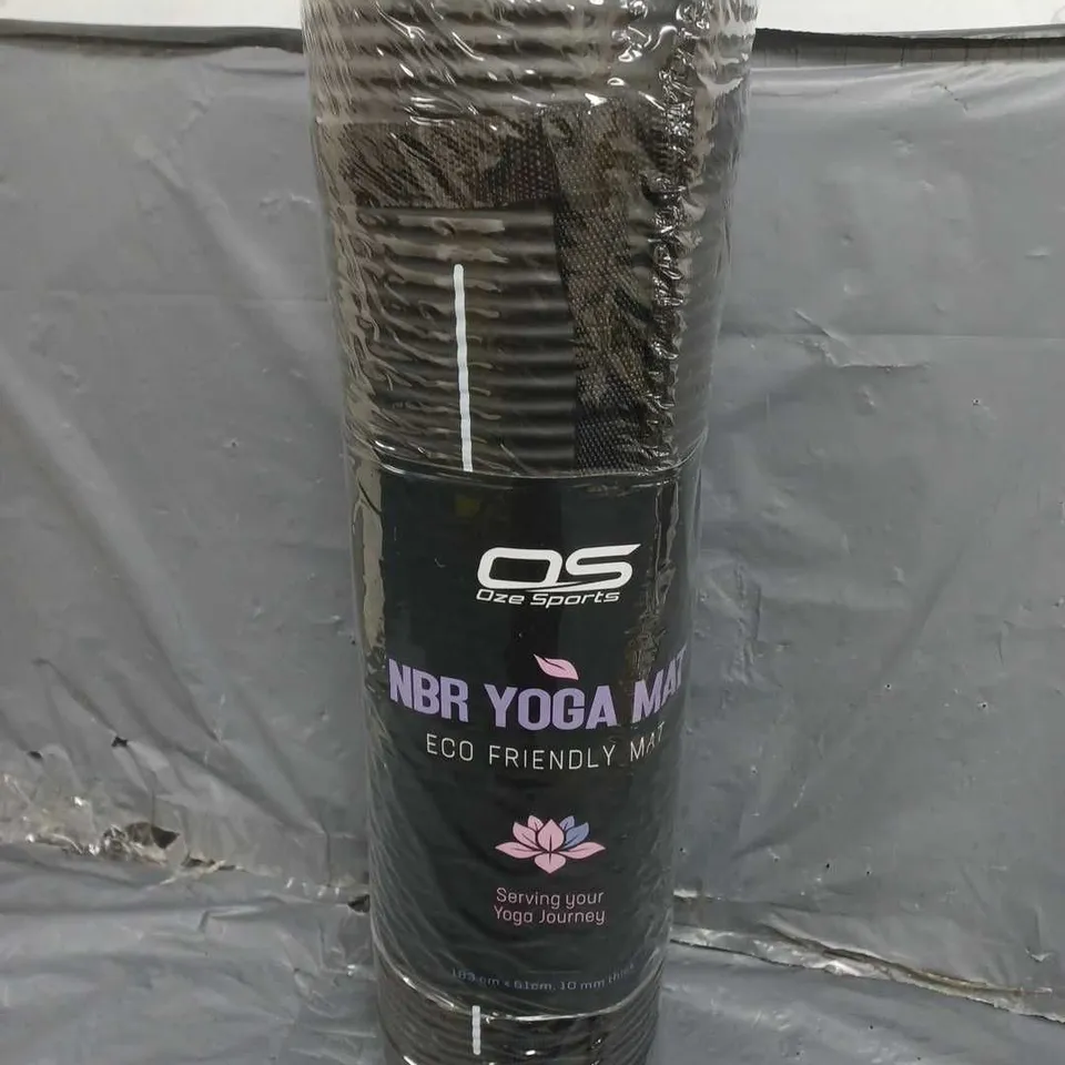 SEALED OZE SPORTS NBR YOGA MAT - 183x61cm