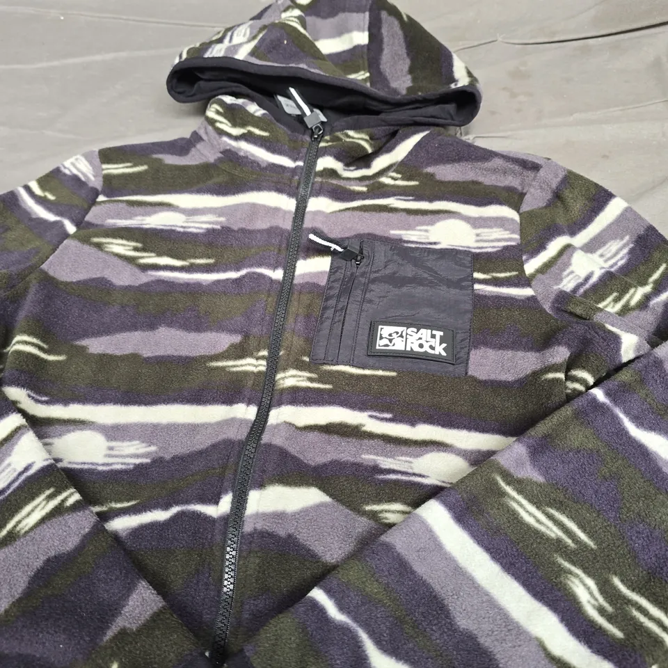 SALT ROCK FULL ZIP FLEECE - SIZE 13