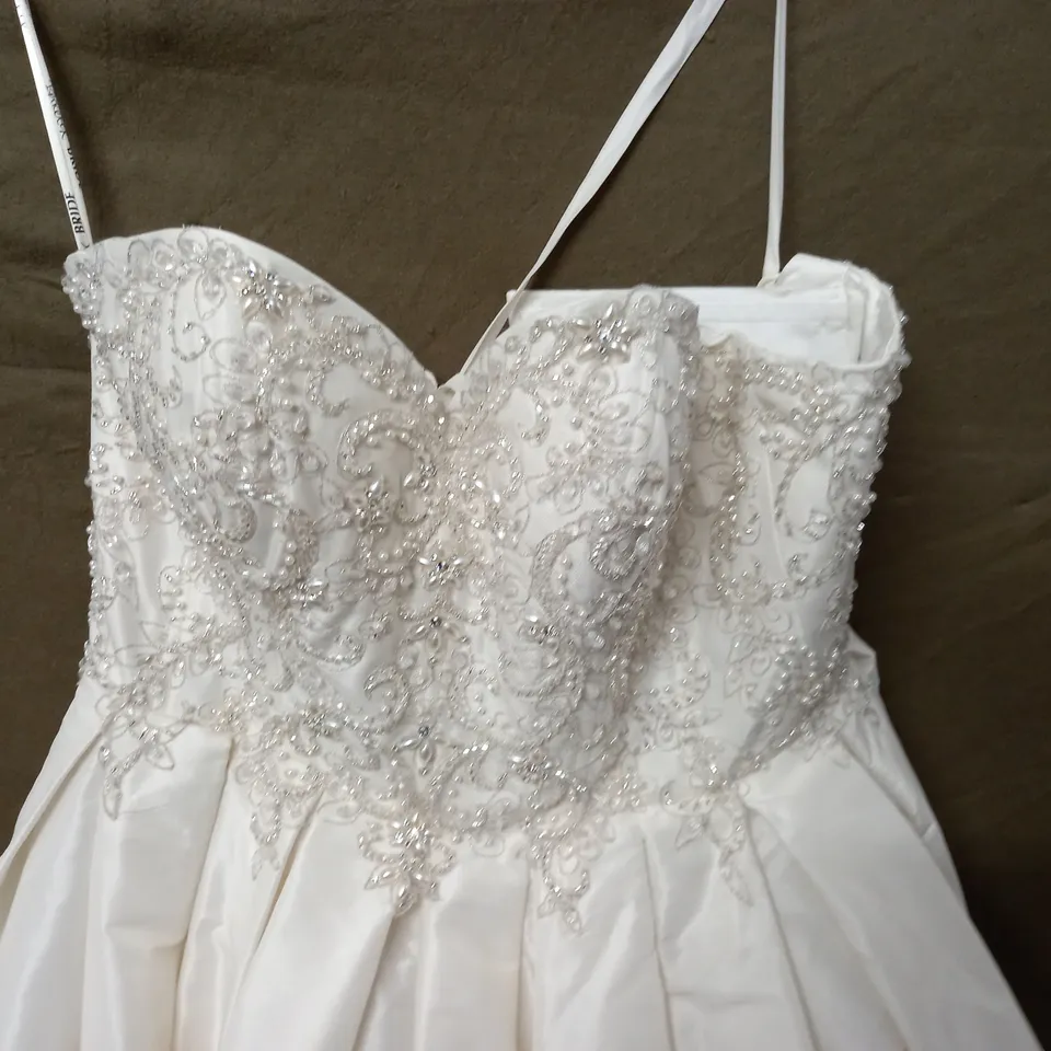 BERKETEX BRIDAL EMBELLISHED WEDDING DRESS - 16