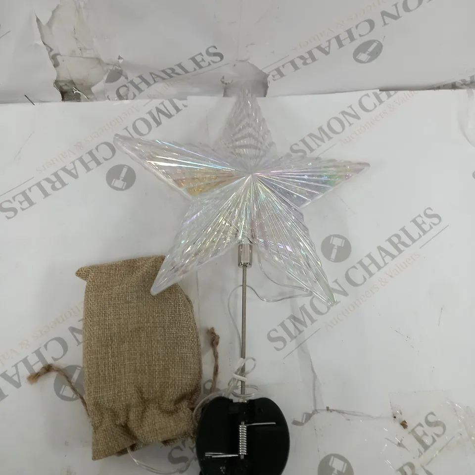 OUTLET JM BY JULIEN MACDONALD PRE-LIT STAR TREE TOPPER