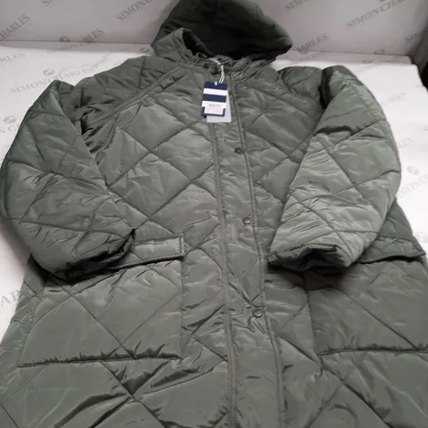 CREW CLOTHING COMPANY ZOE DIAMOND PUFFER JACKET SIZE 12