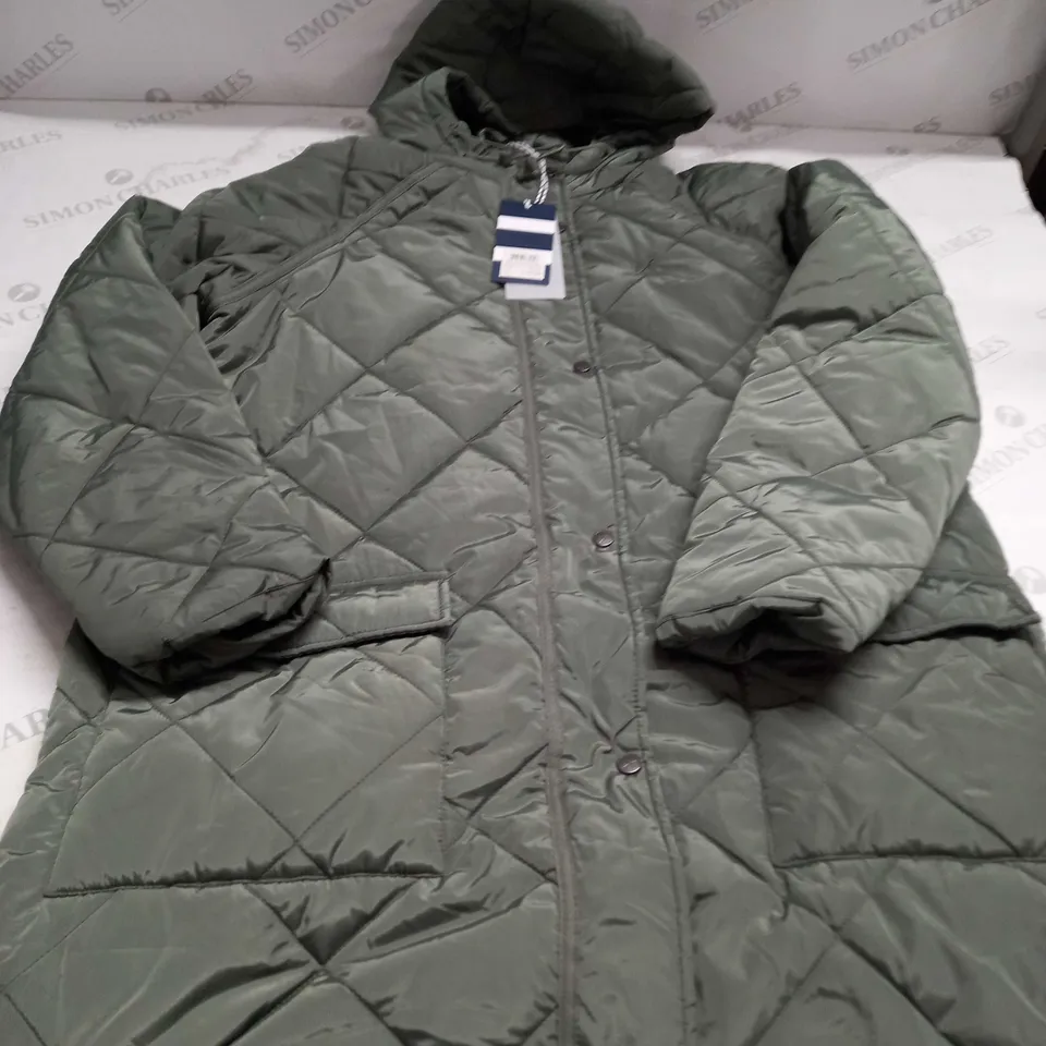  CREW CLOTHING COMPANY ZOE DIAMOND PUFFER JACKET SIZE 12