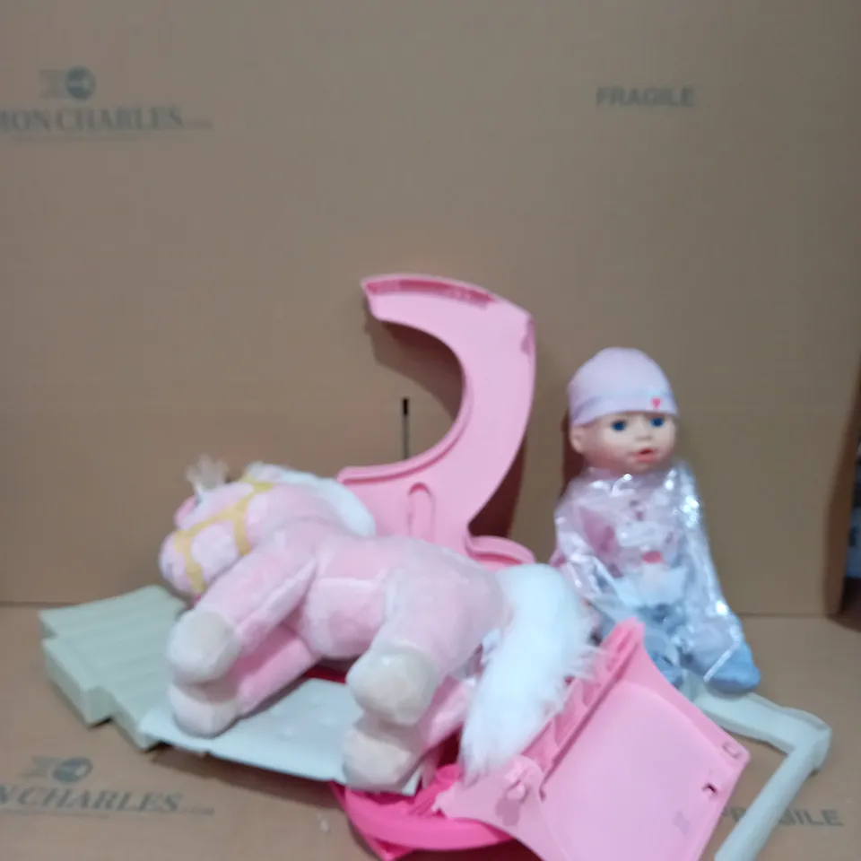 BABY ANNABELL LITTLE SWEET CARRIAGE & PONY  RRP £60