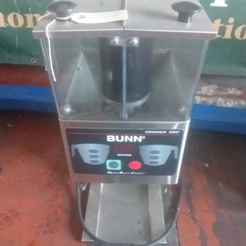 BUNN DIGITAL BREWER CONTROL GRINDER LPG0052585