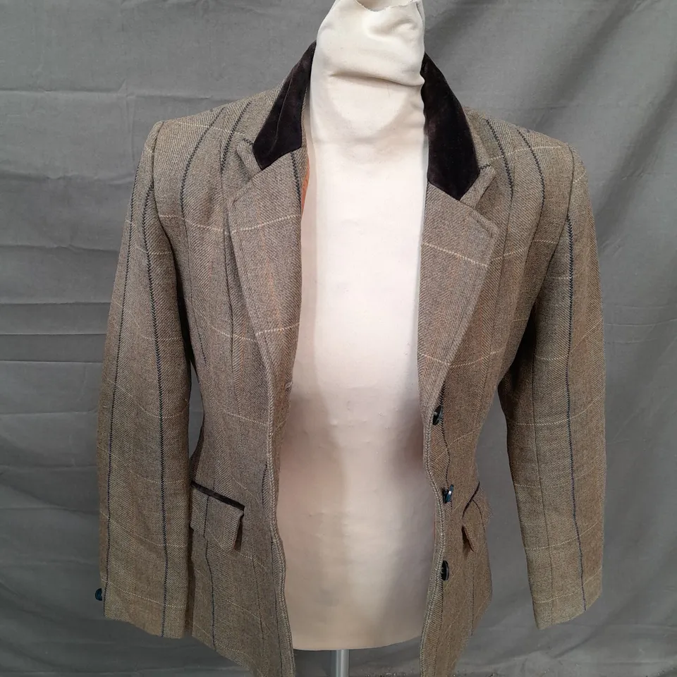 EQUETECH KHAKI JACKET - SIZE 32