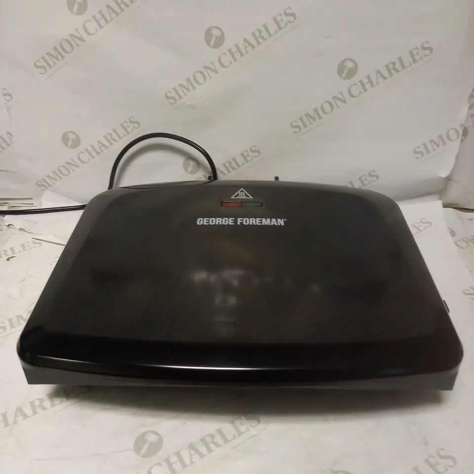 GEORGE FOREMAN FAT REDUCING GRILL