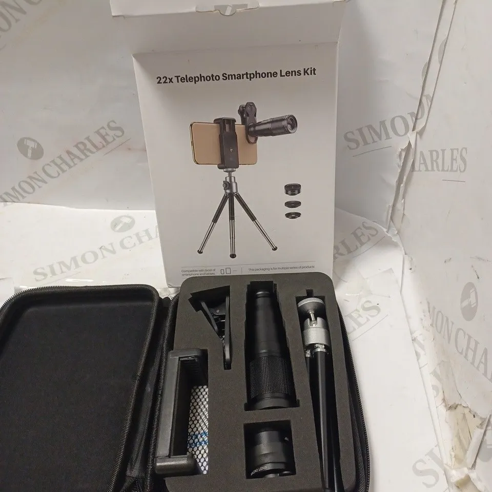 22 X TELEPHOTO SMARTPHONE LENS KIT