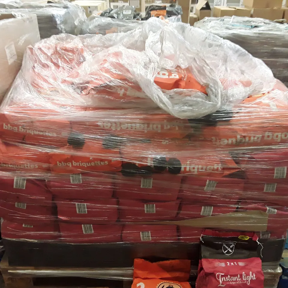 PALLET OF APPROXIMATELY 85 BAGS OF CHARCOAL