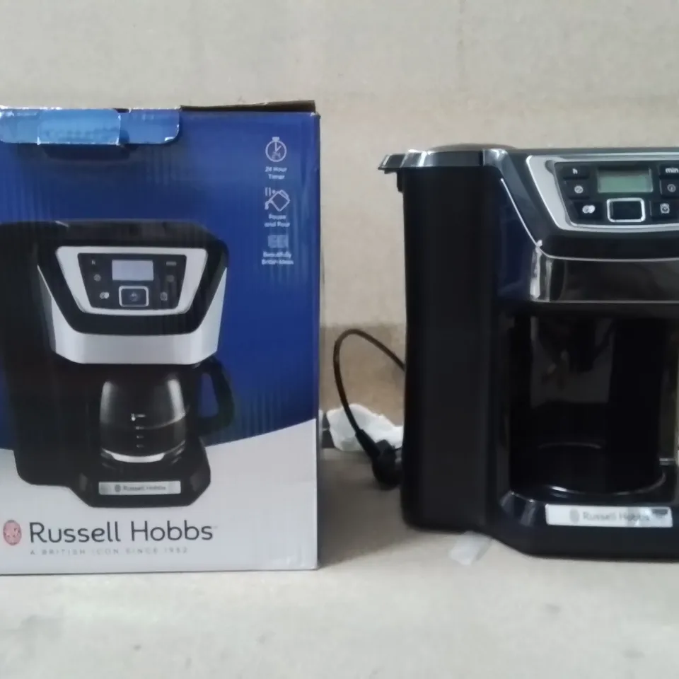 BOXED RUSSELL HOBBS COFFEE MAKER 