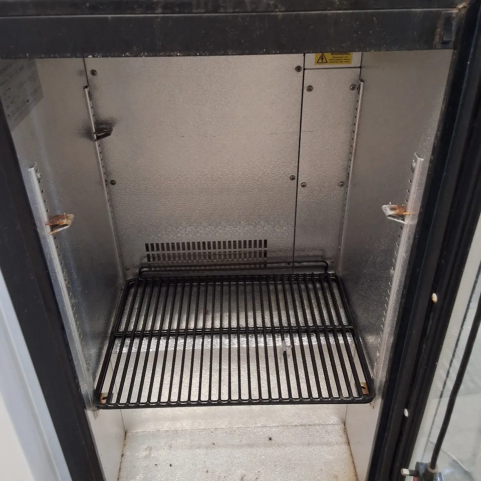AUTONUMIS SINGLE CLEAR DOOR BAR BACK FRIDGE
