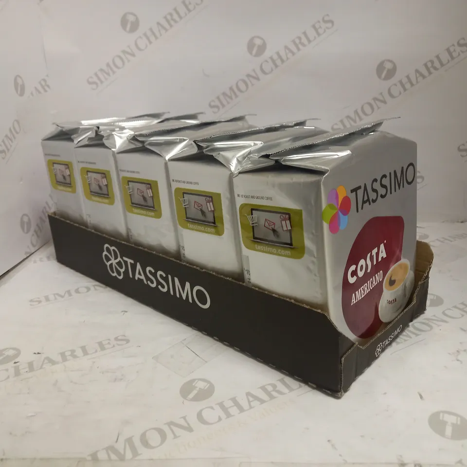 TASSIMO COSTA AMERICANO PODS (5 X 16PCS)
