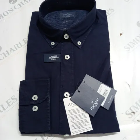 HACKETT GARMENT DYED OXFORD SHIRT - L