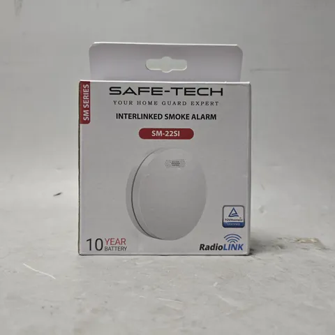 BOXED SAFE-TECH INTERLINKED SMART ALARM SM-22SI 