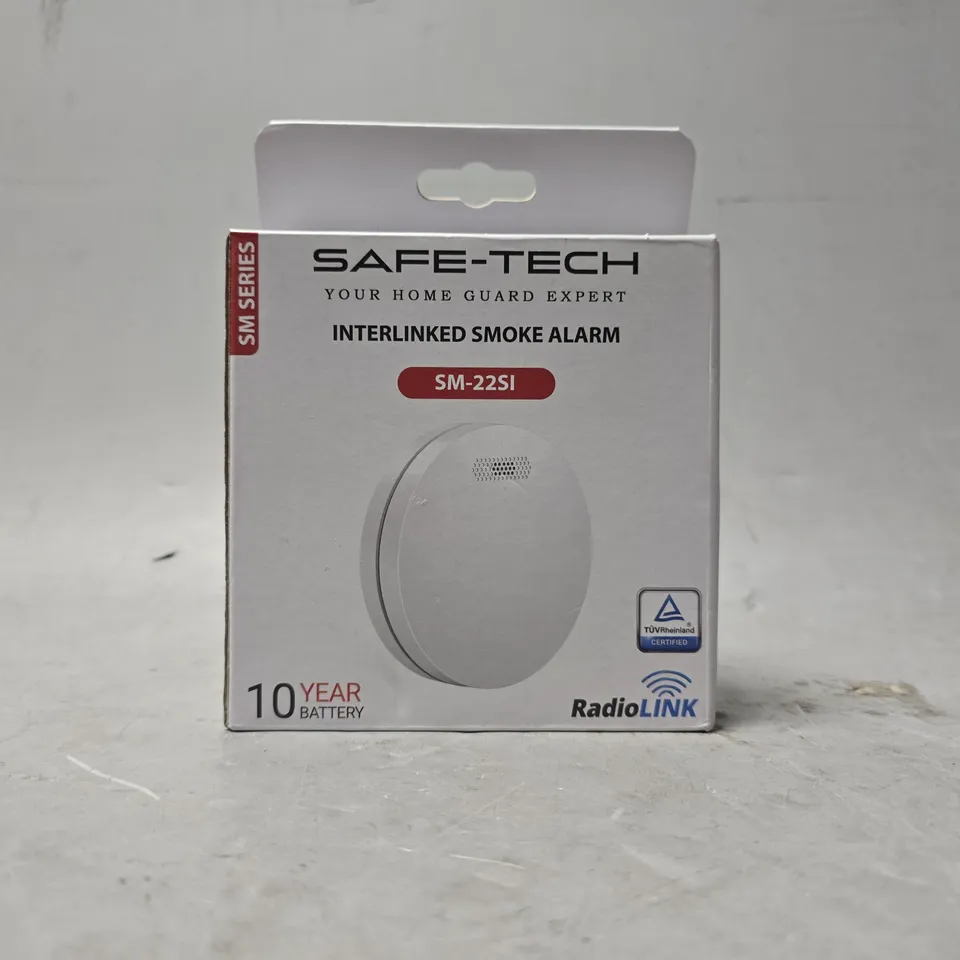 BOXED SAFE-TECH INTERLINKED SMART ALARM SM-22SI 