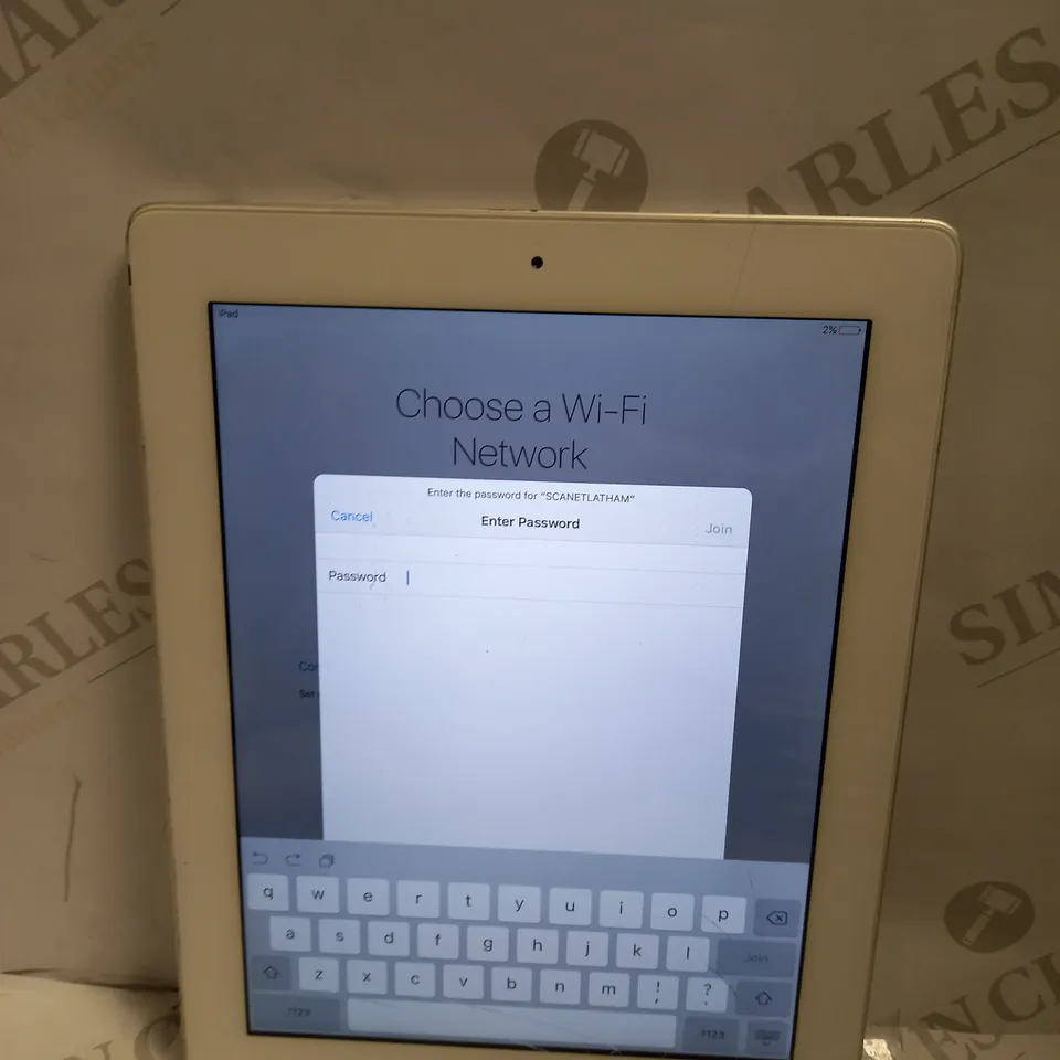 APPLE IPAD MODEL: A1416