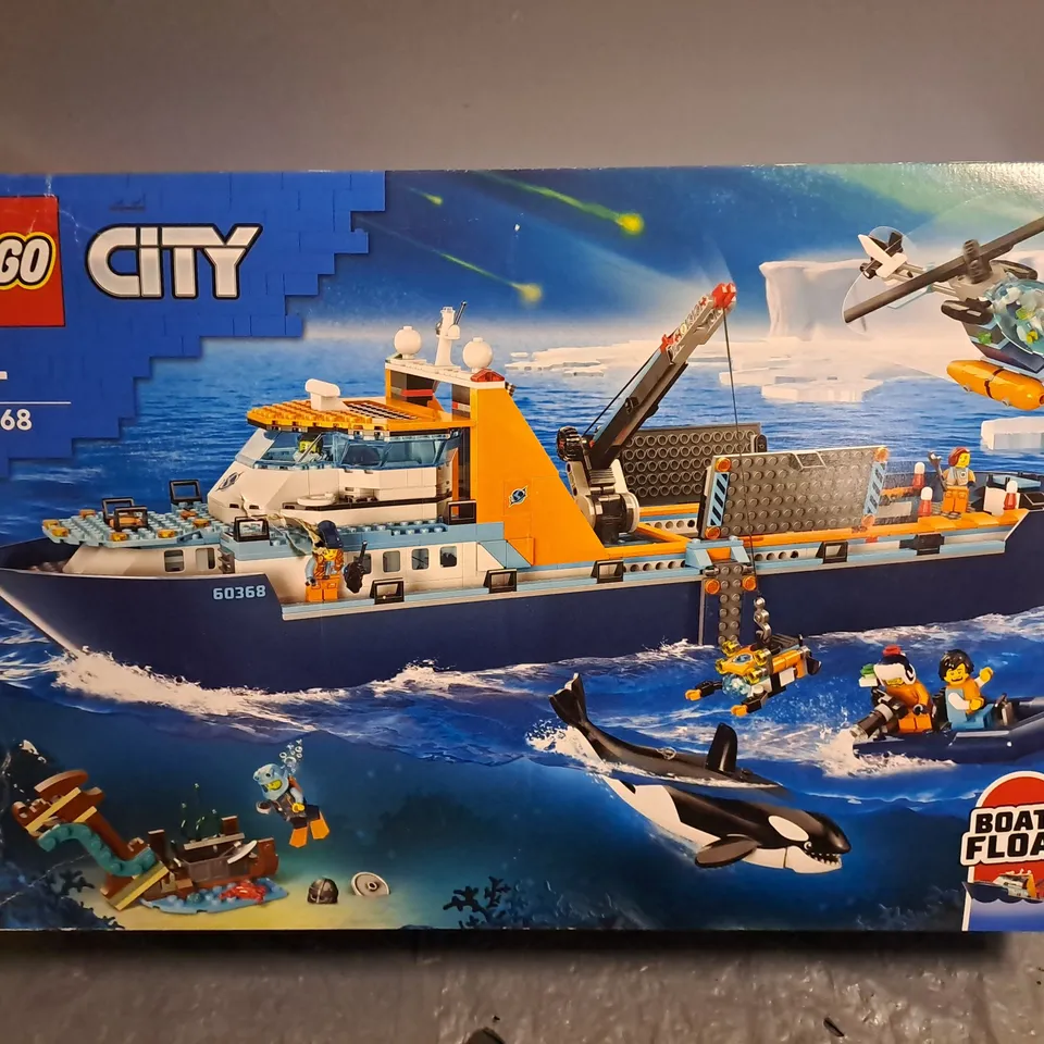 BOXED LEGO CITY BOAT - 60368