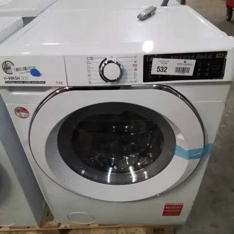 HOOVER H-WASH 500 HWB 69AMC/1-80 WASHING MACHINE FRONT-LOAD 9 KG 1600 RPM A WHITE