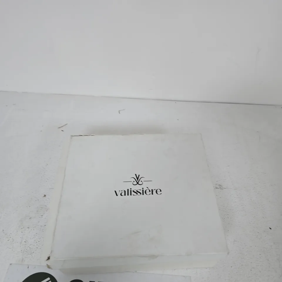 VALISSIÈRE BEIGE LEATHER HANDBAG WITH TOP HANDLE