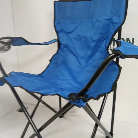 VENCER FOLDING GARDEN CHAIR – BLUE