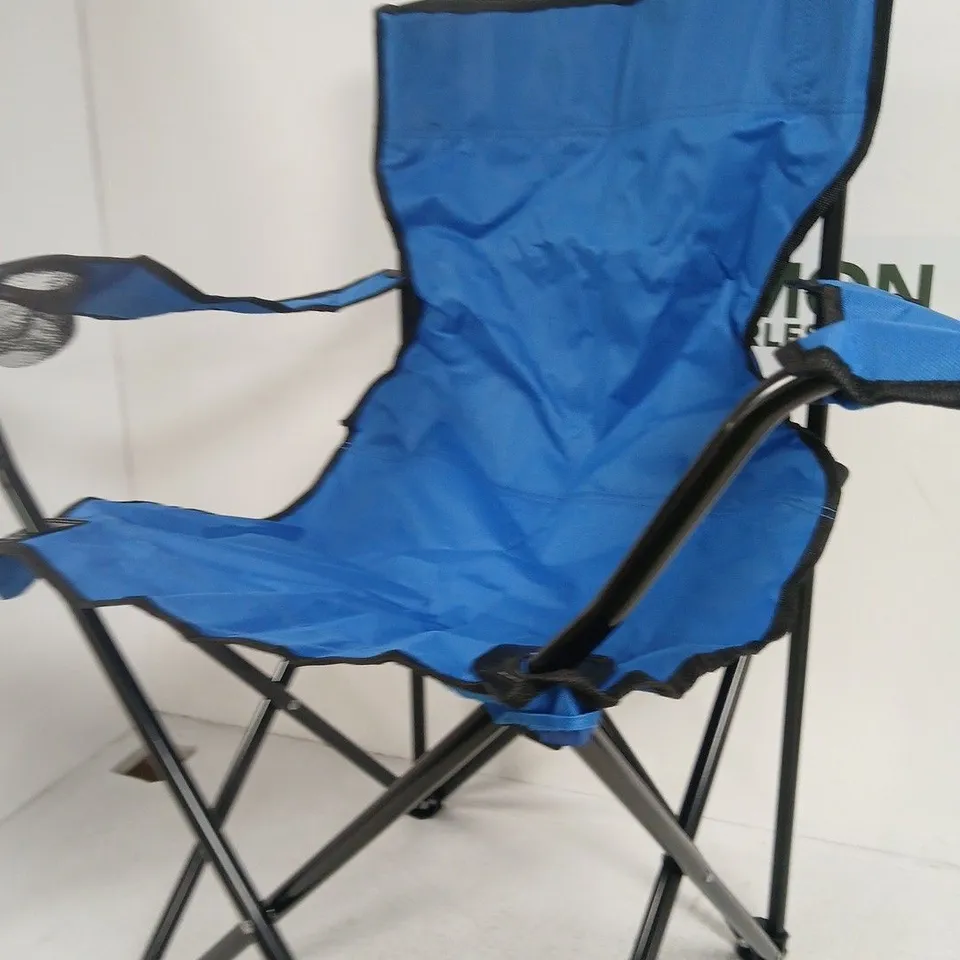 VENCER FOLDING GARDEN CHAIR – BLUE