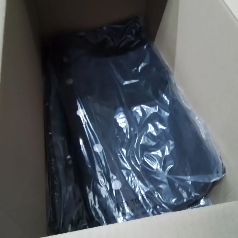 BOXED BRAND NEW APPROXIMATELY 4 JD WILLIAMS FITTED DENIM DRESS BLACK SIZE 26
