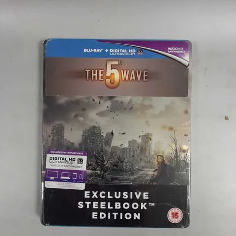 SEALED THE 5TH WAVE EXCLUSIVE STEELBOOK EDITION BLU-RAY