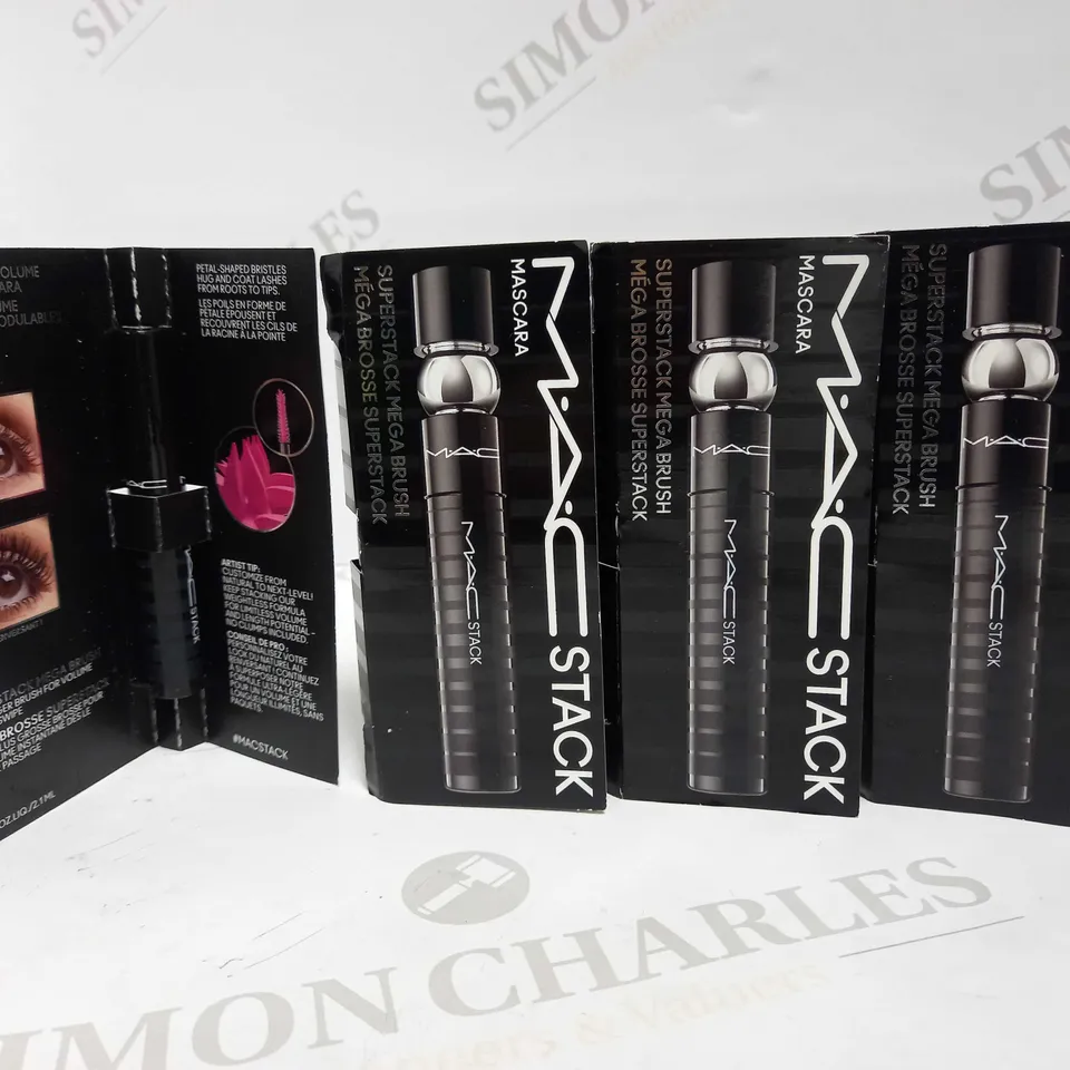 LOT OF 4 MINI MAC SUPERSTACK MASCARA (4 X 2ML)