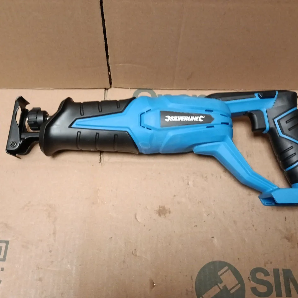 SILVERLINE 18V RECIPROCATING SAW – CORDLESS, BOXED