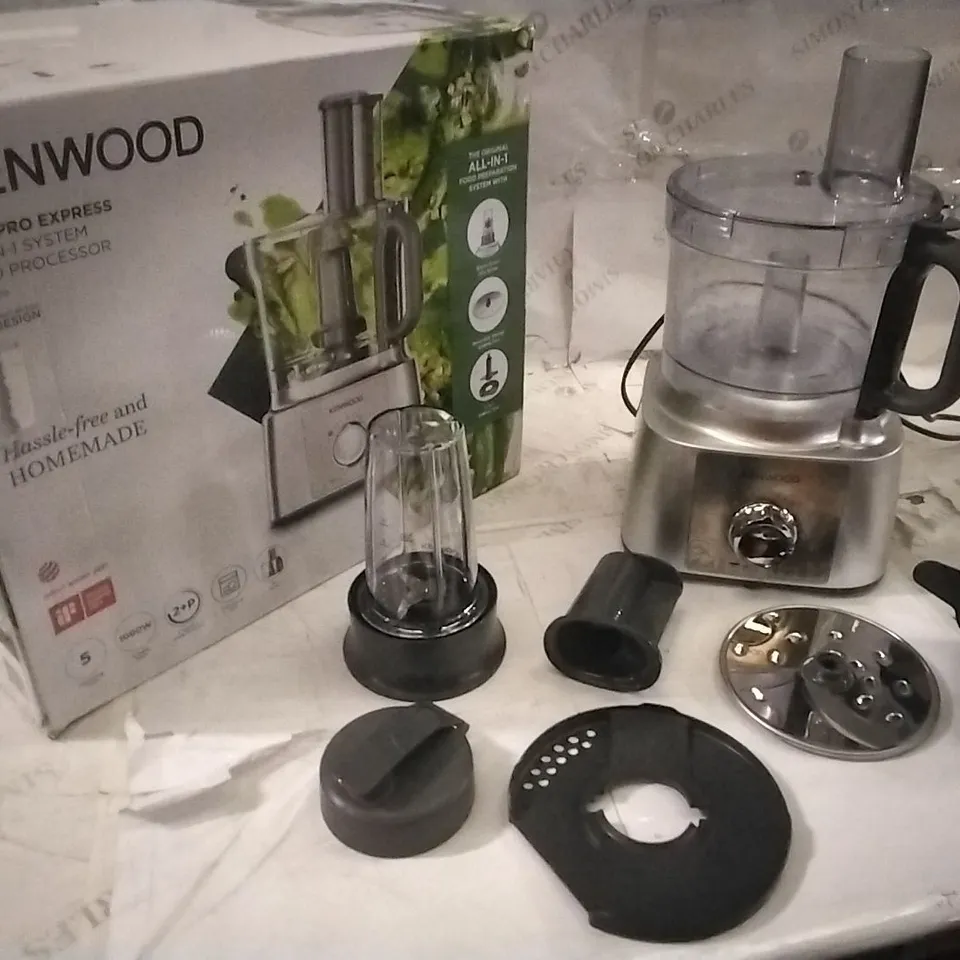 BOXED KENWOOD MULTI PRO EXPRESS ALL IN 1 FOOD PROCESSOR 