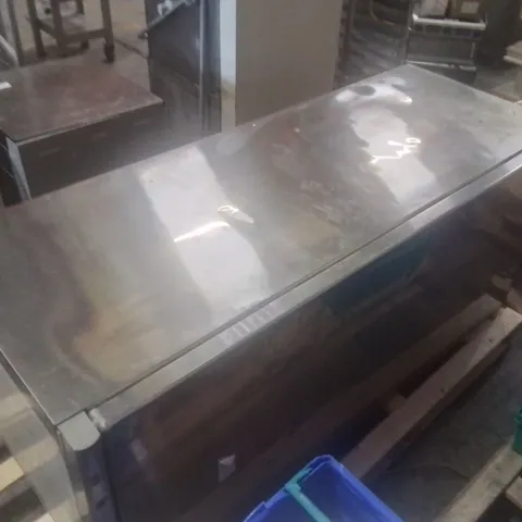 LARGE COMMERCIAL TEMPERATURE CONTROLLED STAINLESS STEEL FOOD STORAGE UNIT